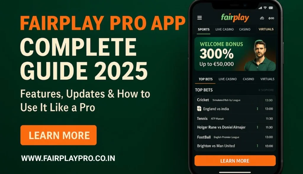 The Definitive 2025 Fairplay Pro App Manual: Features, Latest Updates, and Pro Tips