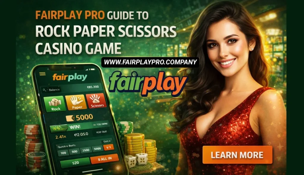 How to Play Rock Paper Scissors on Fairplay Pro: A Complete Casino Guide